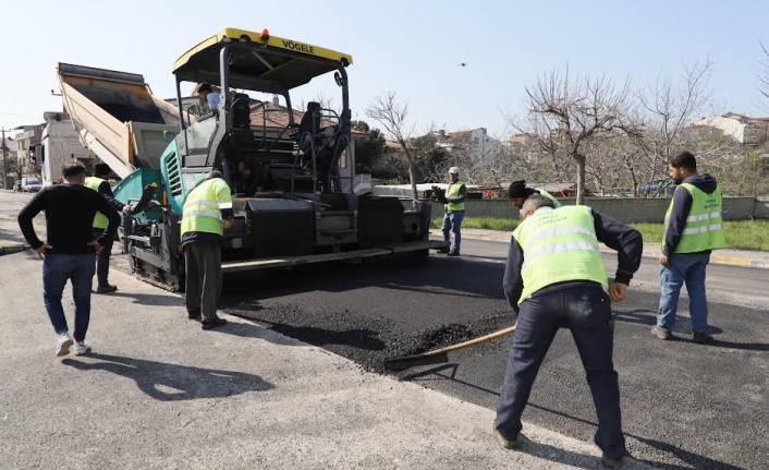 Körfez Fırat Çakıroğlu Caddesi yenilendi