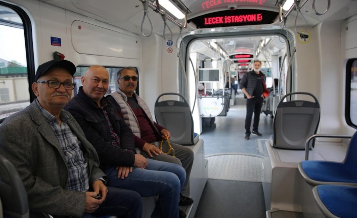 Kuruçeşme tramvay hattında seferler başladı