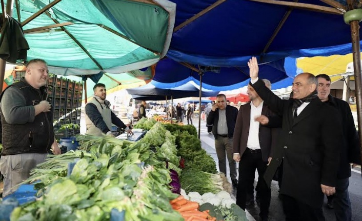 Başkan Söğüt’ten, Perşembe Pazarı ziyareti