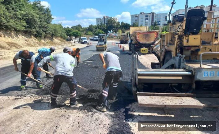 İlimtepe Mahallesi’ne, 930 Ton Asfalt Serimi