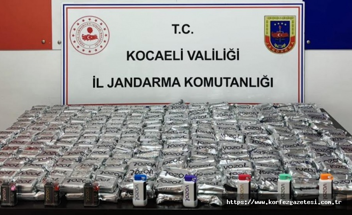 Kocaeli İl Jandarma Komutanlığı'ndan, Kaçakçılık Operasyonu