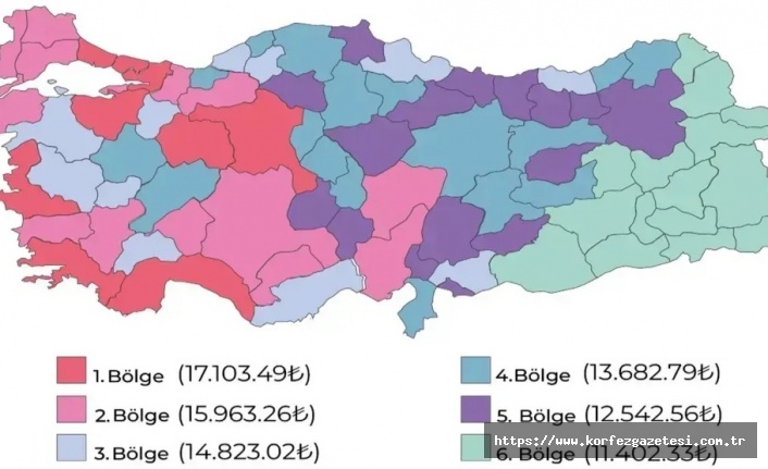 2025 Asgari Ücret: İllere Göre, Farklılık Gösterecek