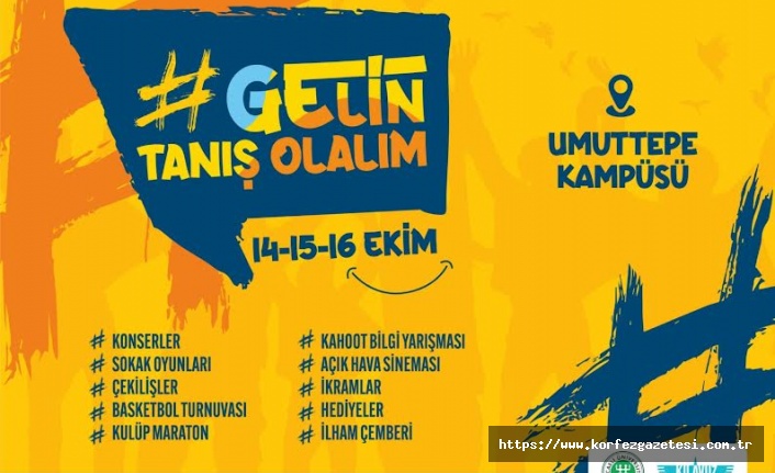 KOÜ, Öğrencilerine 'Gelin Tanış Olalım' Etkinliği