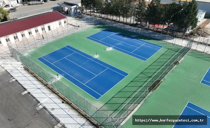 İzmit Tenis Merkezi İnşaatı Sona Eriyor