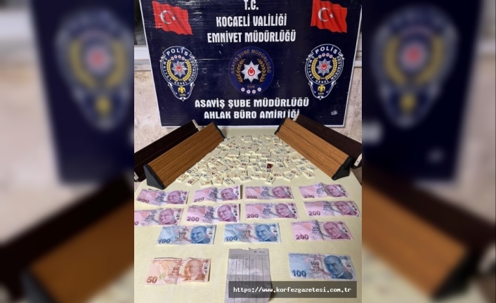 Kartepe’de Ruhsatsız Kahvehaneye Kumar Baskını!