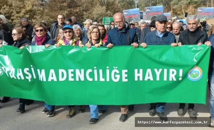 Kazdağları'nda, Cengiz Holding'e, Karşı Eylem Başladı