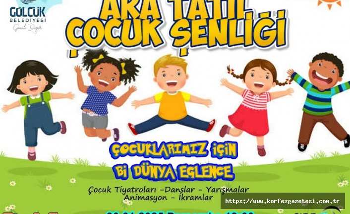 GÖLCÜK BELEDİYESİ, ARA TATİLDE ÇOCUKLARI UNUTMADI