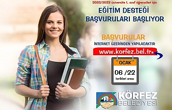 Körfez’de ‘eğitim desteği’ başvuruları başladı