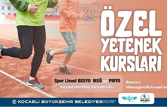 Büyükşehir ücretsiz özel yetenek kursları açıyor