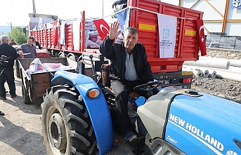 Büyükşehir’in gübre desteği, çiftçilerin yüzünü güldürüyor