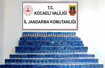 Kocaeli İl Jandarma Komutanlığınca, kaçakçılık suçları ile mücadele kapsamında