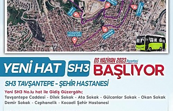 Şehir Hastanesi için SH3 sefere başlıyor