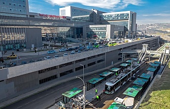 Şehir Hastanesi, tramvayında test sürüşü