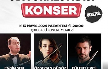 Büyükşehir Oda Orkestrası, 13 Mayıs’ta;