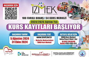 İZMEK’te, 2024-2025 Eğitim Öğretim Dönemi, İçin Başvurular Başladı