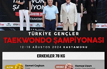 Körfezli Taekwondo Sporcusu Hamza, Büyük Başarı Elde Etti