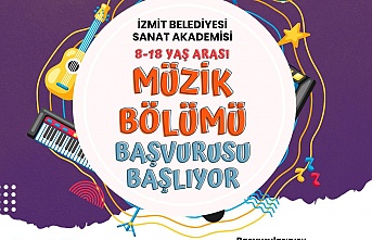 İzmit Belediyesi, Sanat Akademisi'nde, Müzik Bölümü Yetenek Taraması Başvuruları Başladı