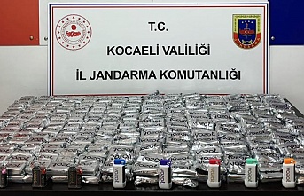 Kocaeli İl Jandarma Komutanlığı'ndan, Kaçakçılık Operasyonu