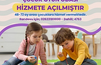 İzmit’te Masal Çocuk Oyun Odaları Hizmete Girdi