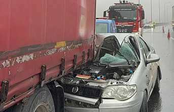 Trafik Kazası, TEM Otoyolu'nda Meydana Geldi