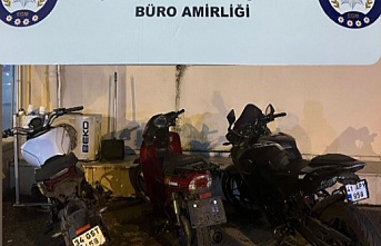 Kocaeli Emniyet Müdürlüğü Motosiklet Hırsızlıklarını Yakaladı