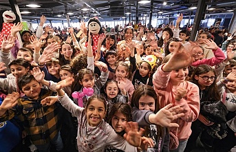 ÇOCUKLAR KUKLA MARMELAT GÖSTERİSİNİ ÇOK SEVDİ!