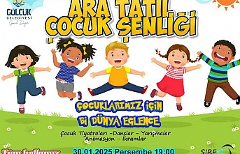 GÖLCÜK BELEDİYESİ, ARA TATİLDE ÇOCUKLARI UNUTMADI