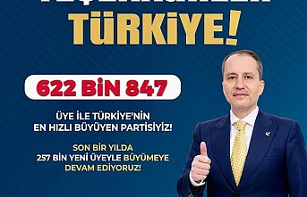 YENİDEN REFAH PARTİSİ, EN BÜYÜK 3. PARTİ