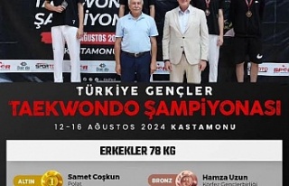 Körfezli Taekwondo Sporcusu Hamza, Büyük Başarı...