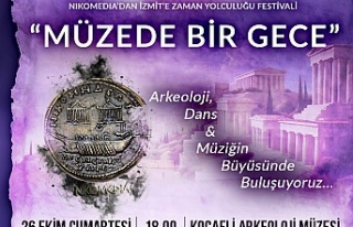 İzmit Belediyesi'nden "Müzede Bir Gece" Programı ile Zaman Yolculuğu