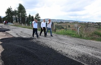 Başkan Sertif Gökçe, İshakçılar Köylerinde, İncelemelerde Bulundu