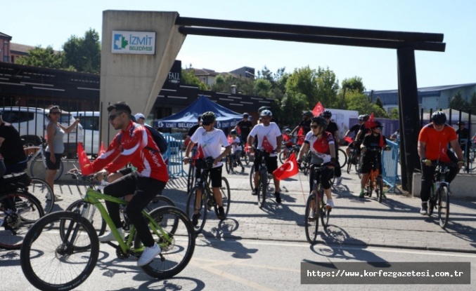 İzmit Belediyesi, 28 Haziran'da, bisiklet korteji düzenledi